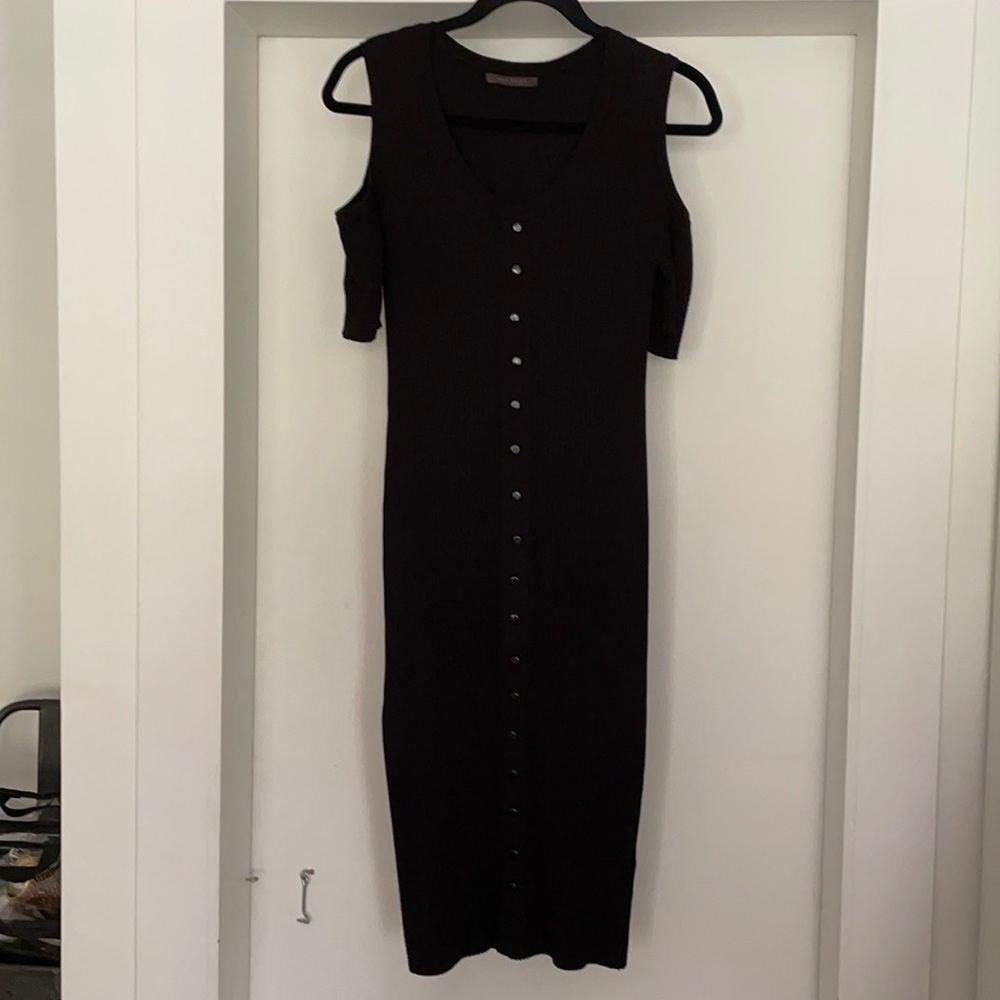 🌙3 FOR $20 
Button front midi dress - large